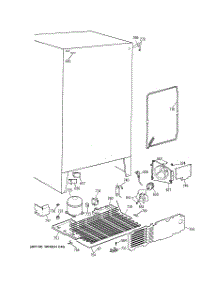04 - Unit Parts parts for Ge Refrigerator MSG22GAXFWW from AppliancePartsPros.com