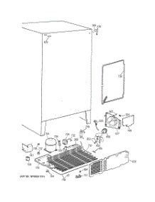 04 - Unit Parts parts for Ge Refrigerator MSZ20GAZBWW from AppliancePartsPros.com