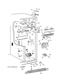 05 - Fresh Food Section parts for Ge Refrigerator TPG24PFZABB from AppliancePartsPros.com