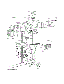 04 - Fresh Food Section parts for Ge Refrigerator TFG25PEYAWH from AppliancePartsPros.com