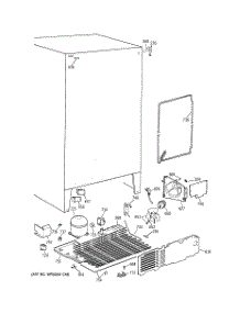 05 - Unit Parts parts for Ge Refrigerator TFG25PAYFWW from AppliancePartsPros.com