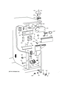04 - Fresh Food Section parts for Ge Refrigerator TFX25ZABAWW from AppliancePartsPros.com