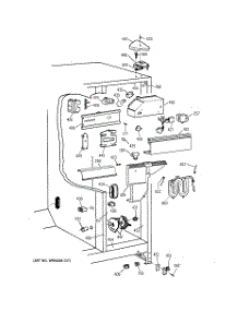 04 - Fresh Food Section parts for Ge Refrigerator TFX25PRBABB from AppliancePartsPros.com
