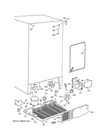 06 - Unit Parts parts for Ge Refrigerator TFG25PEYFWH from AppliancePartsPros.com