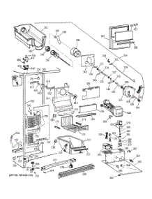 03 - Freezer Section parts for Ge Refrigerator TFG22PRXDWW from AppliancePartsPros.com