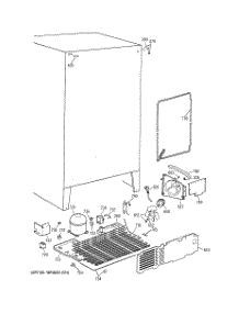 04 - Unit Parts parts for Ge Refrigerator TFZ20JAYFWW from AppliancePartsPros.com