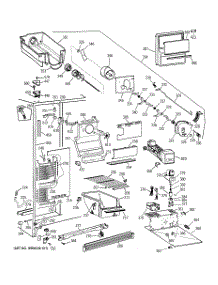 02 - Freezer Section parts for Ge Refrigerator TFZ20JRYDWW from AppliancePartsPros.com