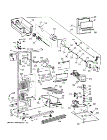 02 - Freezer Section parts for Ge Refrigerator TFZ22JRYFWW from AppliancePartsPros.com
