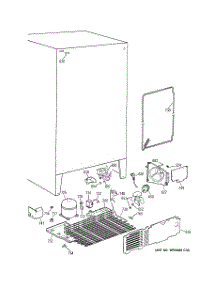 09 - Unit Parts parts for Ge Refrigerator TFX20JRBAAA from AppliancePartsPros.com