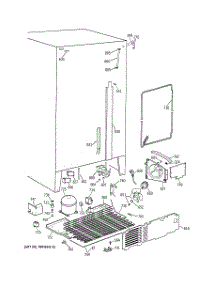 06 - Unit Parts parts for Ge Refrigerator TFK22PRXDAA from AppliancePartsPros.com