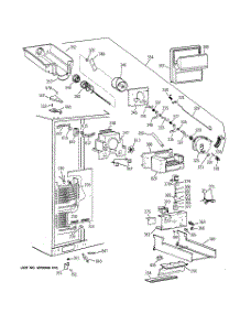 04 - Freezer Section parts for Ge Refrigerator MSK28DHZAAA from AppliancePartsPros.com