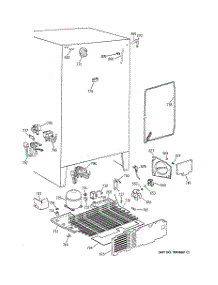 06 - Unit Parts parts for Ge Refrigerator TFX25CPCEWW from AppliancePartsPros.com