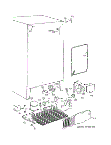 06 - Unit Parts parts for Ge Refrigerator TFX25KRCBAA from AppliancePartsPros.com