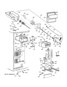 03 - Freezer Section parts for Ge Refrigerator TPX24PBBEAA from AppliancePartsPros.com