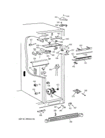 05 - Fresh Food Section parts for Ge Refrigerator TPS24BICABS from AppliancePartsPros.com