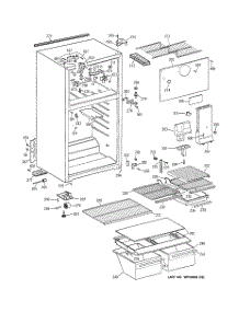 02 - Cabinet parts for Ge Refrigerator TBZ14DACJRWW from AppliancePartsPros.com
