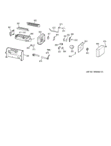 08 - Icemaker Wr30x0328 parts for Ge Refrigerator TPX24PPBECC from AppliancePartsPros.com