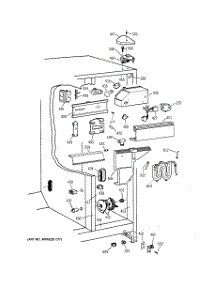04 - Fresh Food Section parts for Ge Refrigerator TFX25QRCEAA from AppliancePartsPros.com