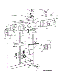 04 - Fresh Food Section parts for Ge Refrigerator TFX22PPBEBB from AppliancePartsPros.com