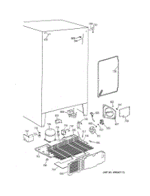 06 - Unit Parts parts for Ge Refrigerator TFX25CRBEBB from AppliancePartsPros.com