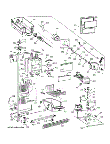03 - Freezer Section parts for Ge Refrigerator TFX22PRBEAA from AppliancePartsPros.com