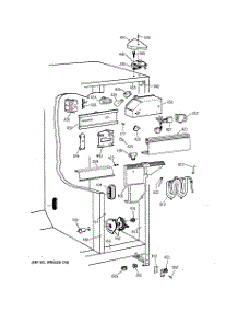 04 - Fresh Food Section parts for Ge Refrigerator TFX22PRBEWW from AppliancePartsPros.com