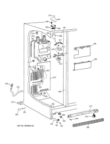 04 - Freezer Section parts for Ge Refrigerator TFM20JRBCWW from AppliancePartsPros.com