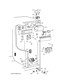 07 - Fresh Food Section parts for Ge Refrigerator TFM20JRBCWW from AppliancePartsPros.com