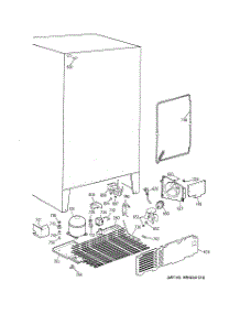 09 - Unit Parts parts for Ge Refrigerator TFM20JRBCWW from AppliancePartsPros.com
