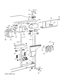 04 - Fresh Food Section parts for Ge Refrigerator TFG25PRBCWW from AppliancePartsPros.com
