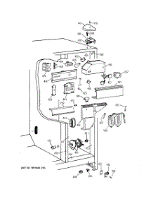 04 - Fresh Food Section parts for Ge Refrigerator TFM22PRBCWW from AppliancePartsPros.com