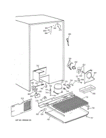 07 - Unit Parts parts for Ge Refrigerator TFK28ZRBCAA from AppliancePartsPros.com