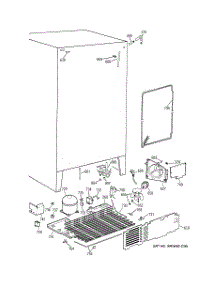 06 - Unit Parts parts for Ge Refrigerator TFG25PEBCWH from AppliancePartsPros.com