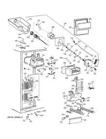 03 - Freezer Section parts for Ge Refrigerator TFM28PFBCBB from AppliancePartsPros.com