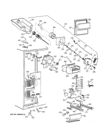 03 - Freezer Section parts for Ge Refrigerator TFK28ZFBCAA from AppliancePartsPros.com