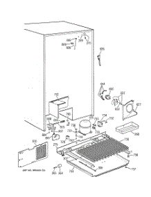 07 - Unit Parts parts for Ge Refrigerator TPG24PRCCBB from AppliancePartsPros.com