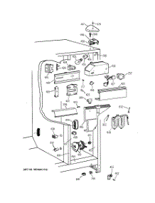04 - Fresh Food Section parts for Ge Refrigerator TFT27PRBCAA from AppliancePartsPros.com