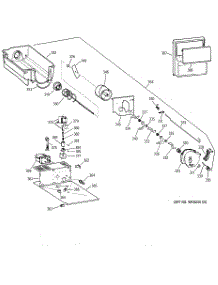 05 - Ice Bucket parts for Ge Refrigerator TFM20JRBCAA from AppliancePartsPros.com