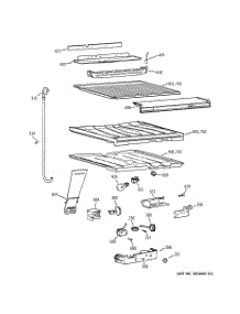 05 - Compartment Separator Parts parts for Ge Refrigerator TBX22FICBRBB from AppliancePartsPros.com
