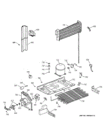 06 - Unit Parts parts for Ge Refrigerator TBX21NICBRWW from AppliancePartsPros.com