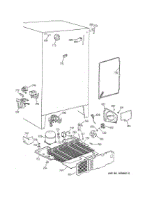 06 - Unit Parts parts for Ge Refrigerator TFX25JPCEWW from AppliancePartsPros.com