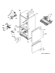 03 - Controls & Light Covers parts for Ge Refrigerator TCX22PACAWW from AppliancePartsPros.com