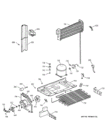 06 - Unit Parts parts for Ge Refrigerator MTX18DABQRWW from AppliancePartsPros.com