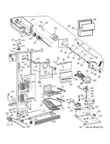 03 - Freezer Section parts for Ge Refrigerator TPG21BRCCBB from AppliancePartsPros.com