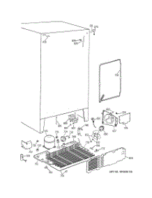 06 - Unit Parts parts for Ge Refrigerator TPG21JRCCWW from AppliancePartsPros.com