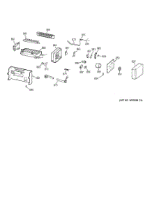 07 - Icemaker Wr30x0330 parts for Ge Refrigerator TPG21BRCCBB from AppliancePartsPros.com