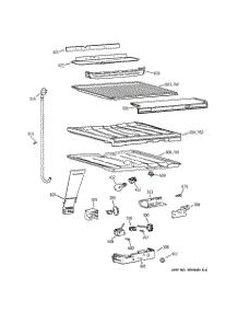 05 - Compartment Separator Parts parts for Ge Refrigerator TBX25PABRRWW from AppliancePartsPros.com