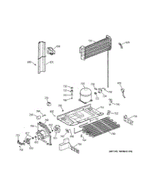 06 - Unit Parts parts for Ge Refrigerator TBX25PABRRBB from AppliancePartsPros.com