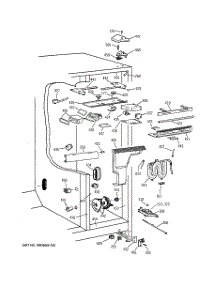 04 - Fresh Food Section parts for Ge Refrigerator TPG21JRCCBB from AppliancePartsPros.com