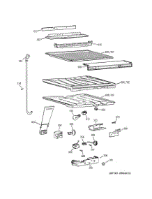 05 - Compartment Separator Parts parts for Ge Refrigerator TBX22ZIBRRAA from AppliancePartsPros.com